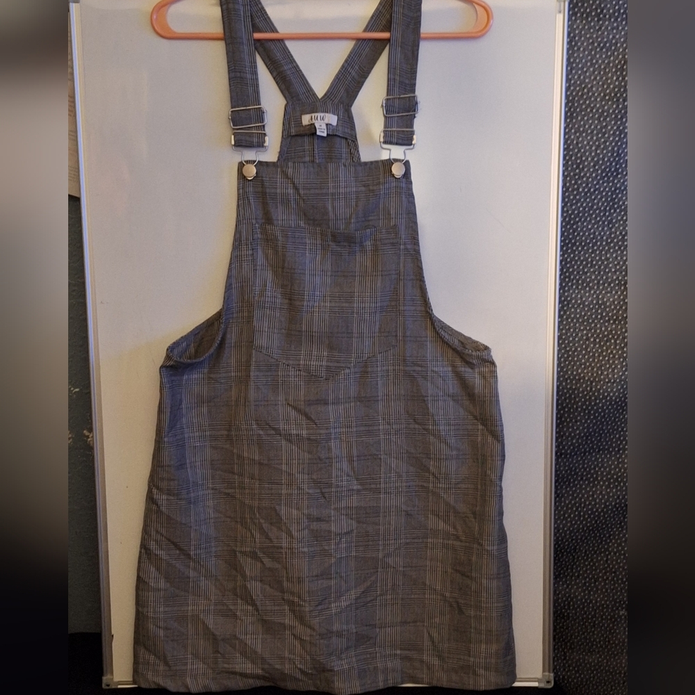 Vintage AUW Black and White Checkered Dress